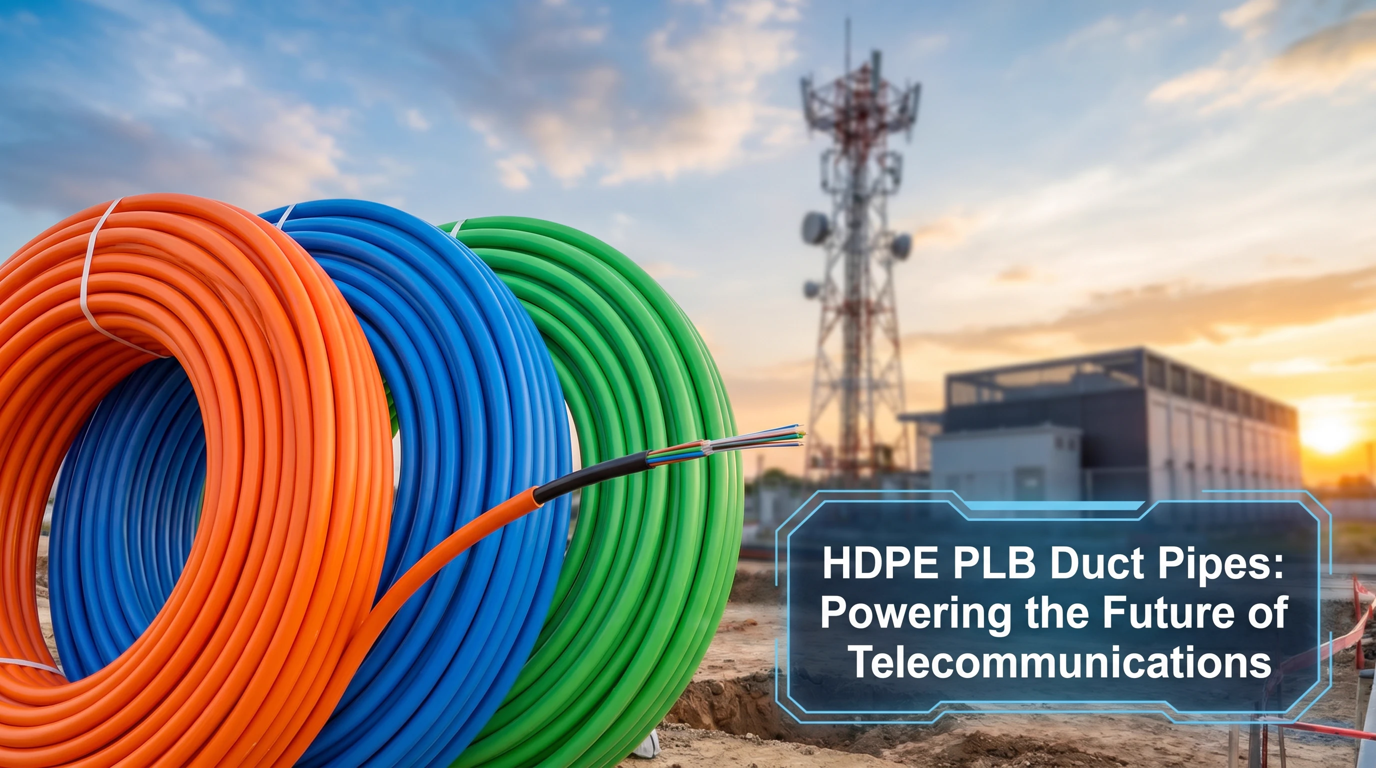 HDPE PLB Duct Pipes: Powering the Future of Telecommunications