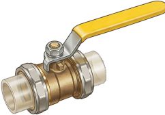 Union Brass Ball Valve