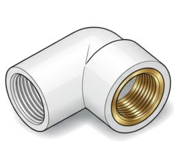 Elbow (Brass Insert)
