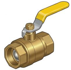 Union Brass Ball Valve